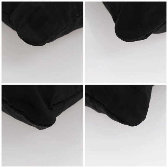 FENDI Zucca Canvas Tote Bag Black Auth 109897 - Picture 14 of 16